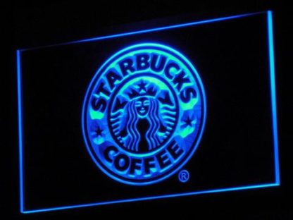 Starbucks neon sign LED