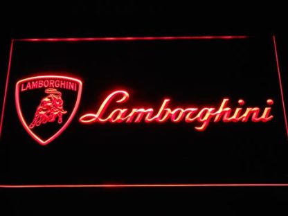 Lamborghini neon sign LED