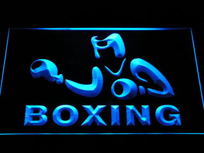 Boxing neon sign LED