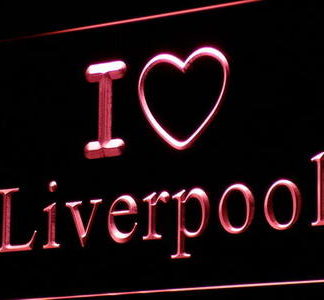 I Love Liverpool neon sign LED