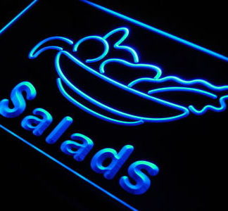Salads neon sign LED