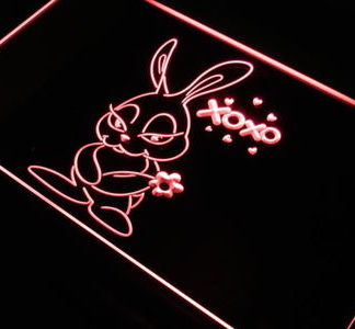 Bunny neon sign LED