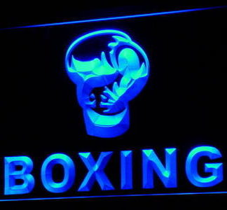 Boxing neon sign LED