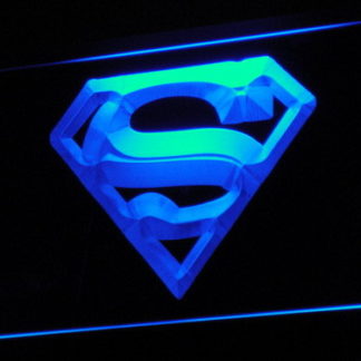 Superman neon sign LED