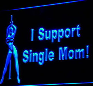Single Mom neon sign LED