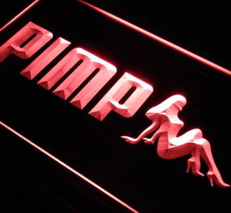 Pimp neon sign LED