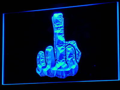 Finger neon sign LED
