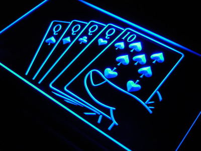 Cards - neon sign - LED sign - shop - What's your sign?