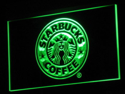 Starbucks neon sign LED