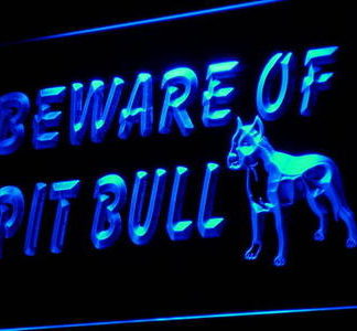 Pit Bull neon sign LED