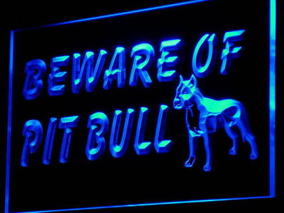 Pit Bull neon sign LED