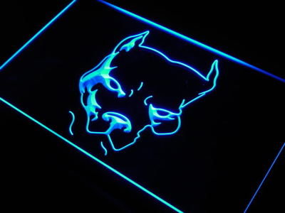 Pit Bull Terrier neon sign LED