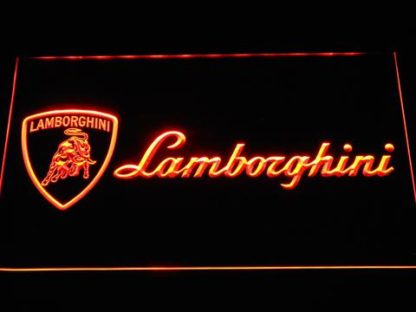 Lamborghini neon sign LED
