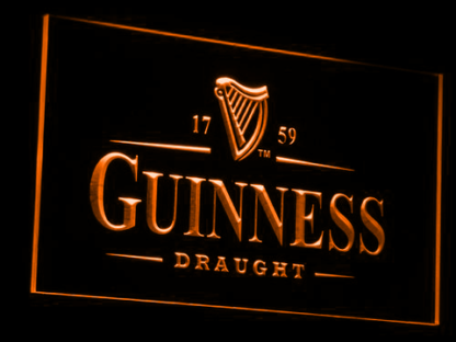 Guinness Draught neon sign LED