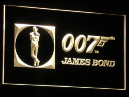 James Bond neon sign LED