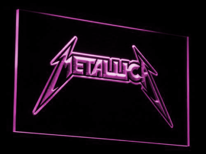 Metallica neon sign LED
