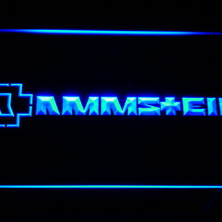 Rammstein neon sign LED