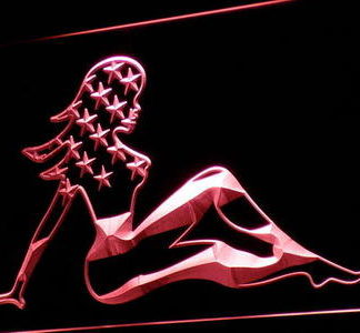 American Woman neon sign LED