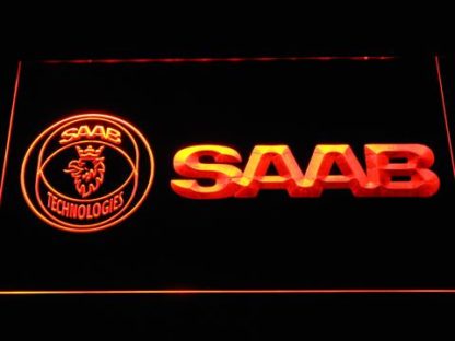 Saab neon sign LED