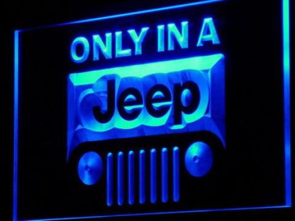 Jeep neon sign LED