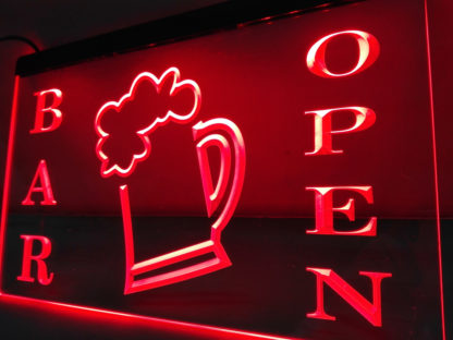 Bar Open neon sign LED