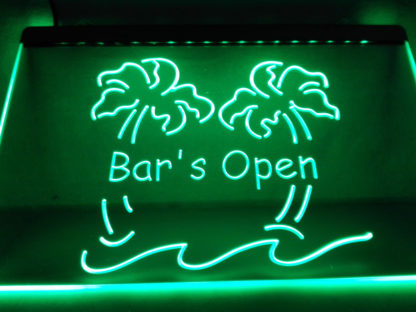Bar's Open neon sign LED