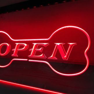 Pet Shop Open neon sign LED
