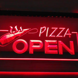 Pizza Open neon sign LED
