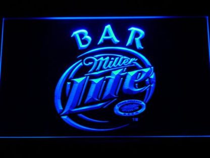 Miller Lite Bar neon sign LED
