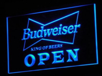 Budweiser Open neon sign LED