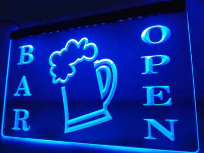 Bar Open neon sign LED