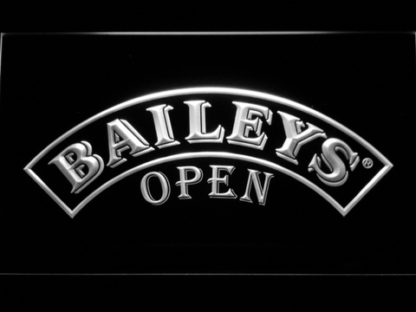 Baileys Open neon sign LED