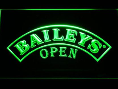 Baileys Open neon sign LED