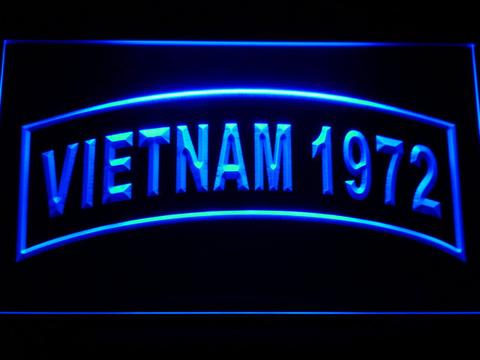 US Army Vietnam 1972 neon sign LED