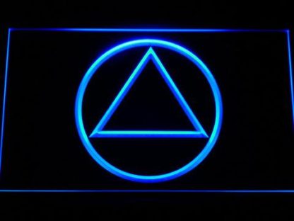Alcoholics Anonymous neon sign LED