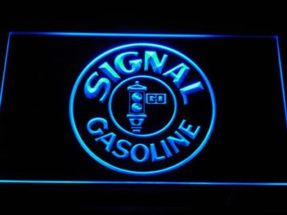 Signal Gasoline neon sign LED