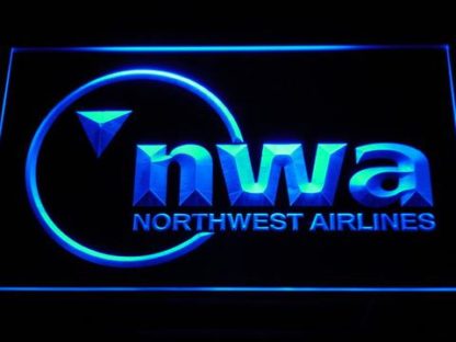 Northwest Airlines neon sign LED