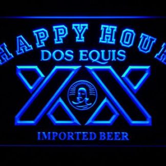 Dos Equis Happy Hour neon sign LED