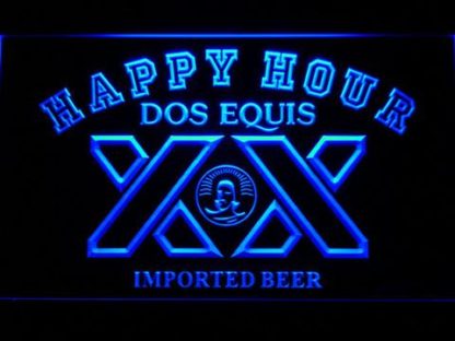 Dos Equis Happy Hour neon sign LED