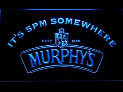 Murphy's It's 5pm Somewhere neon sign LED