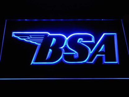 BSA Outline neon sign LED