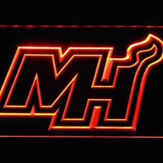 Miami Heat MH neon sign LED