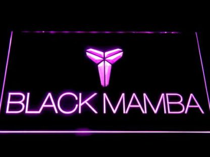 Los Angeles Lakers Kobe Bryant Black Mamba Logo neon sign LED