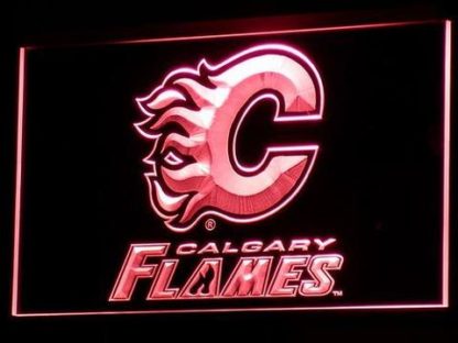 Calgary Flames neon sign LED