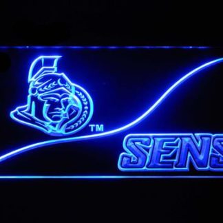 Ottawa Senators Split neon sign LED