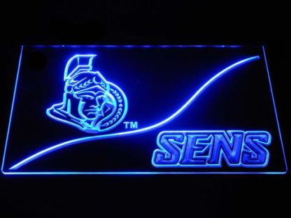 Ottawa Senators Split neon sign LED
