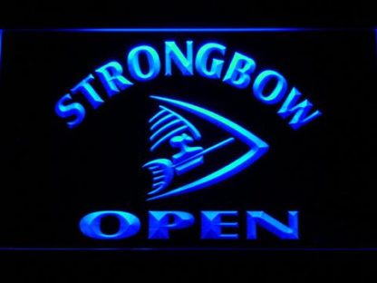 Strongbow Open neon sign LED