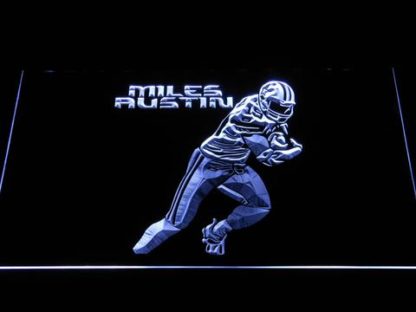Dallas Cowboys Miles Austin neon sign LED