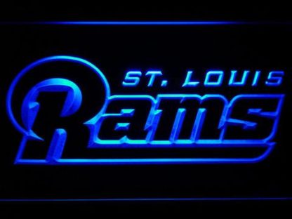 Los Angeles Rams 2000-2015 Text - Legacy Edition neon sign LED