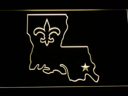 New Orleans Saints 2000-2005 - Legacy Edition neon sign LED